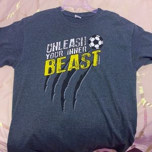 Soccer tee